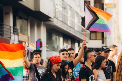 Pride March in Amsterdam