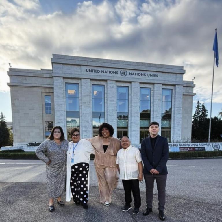 Intersex Advocates pose for a photo