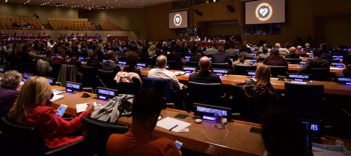 LGBTI High Level Event During World Leaders week of the General Assembly 2018 at the UN HQ in New York