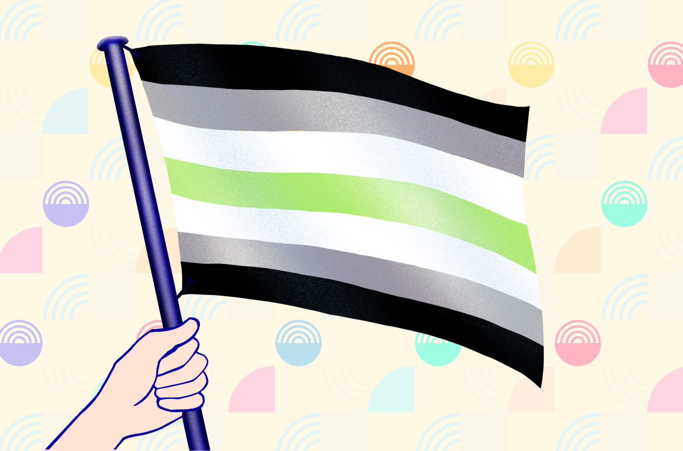 Rosco Trans Pride Flag