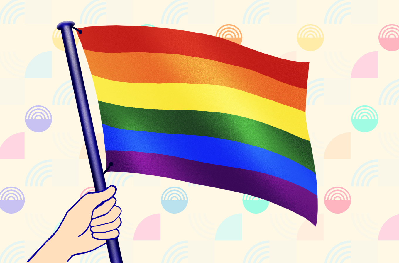 Transgender Pride Flag Banner - Spencer's