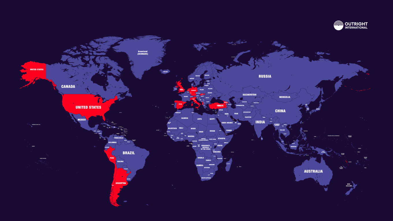Map of A Year in Attacks